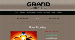 Desktop Screenshot of grandtheaterknoxville.org